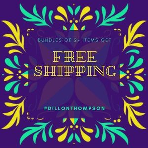 Free Shipping in Bundles of 2+ items